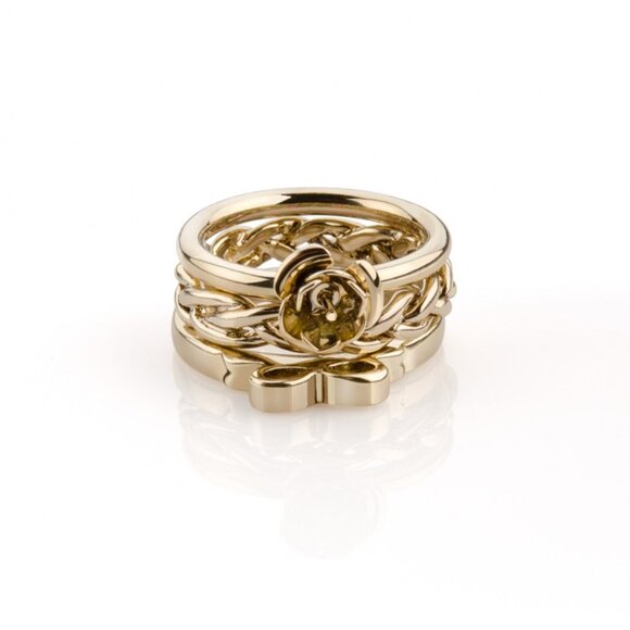 Jewelmint Forget Me knot Ring Trio - Picture 2 of 4